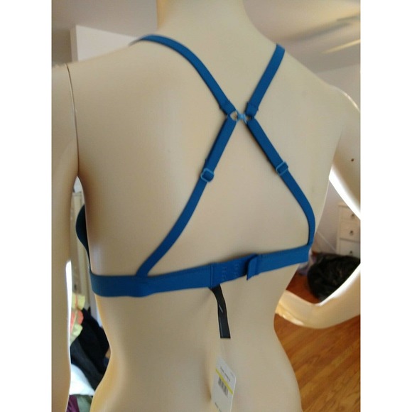 Free People Oh Scuba Convertible Bralette Midnight Cowboy Medium NEW OB1226170 - Picture 3 of 7